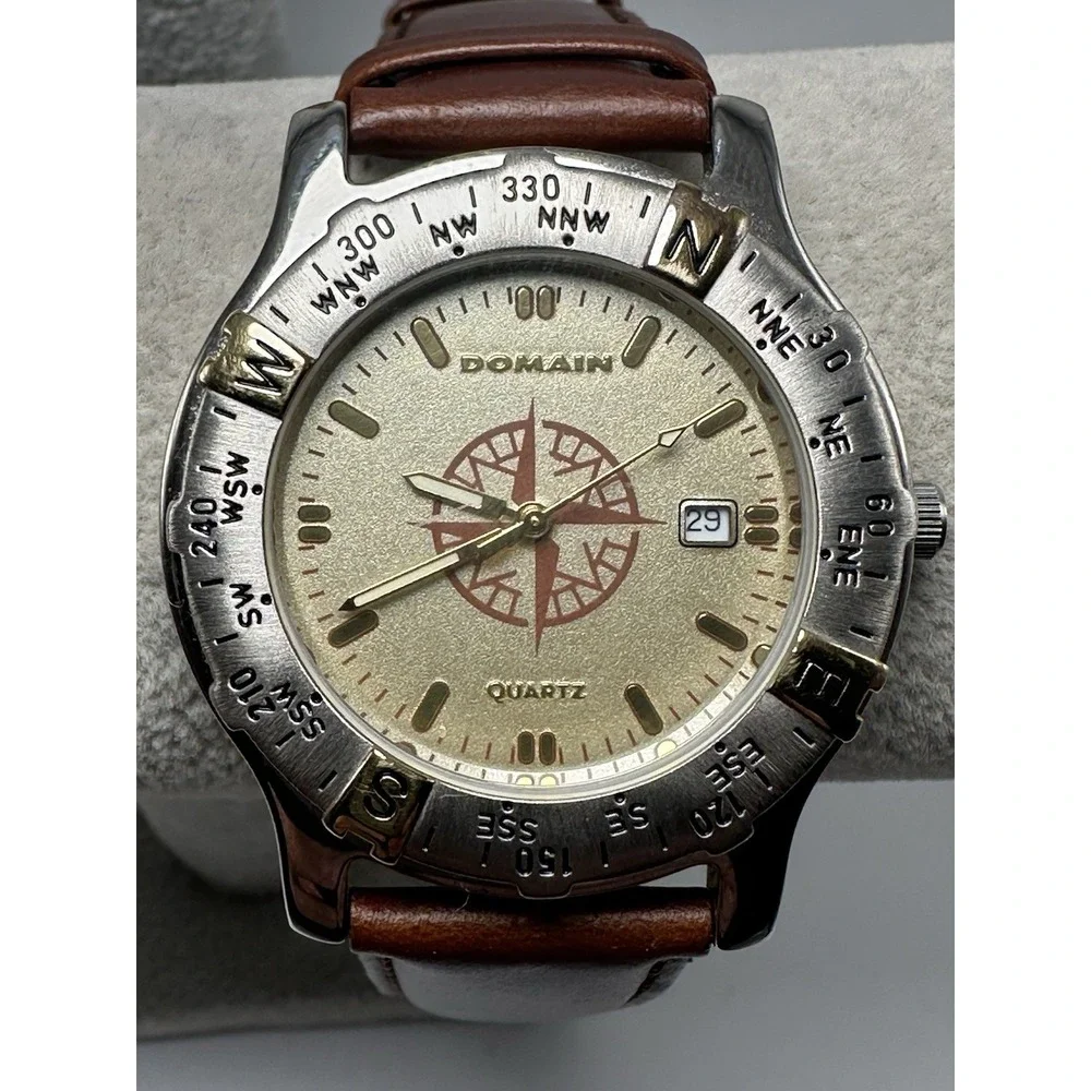 Domain By Mary‎ Kay Mens Watch New Battery 40MM 8
